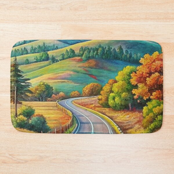 Item preview, Beautiful travel landscape on the road designed and sold by catcraftss.
