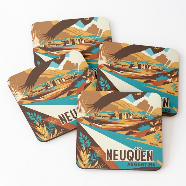 Item preview, Neuquen Argentina Vintage Travel Tourism  designed and sold by TravelersGems.