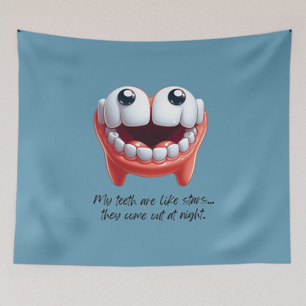 Item preview, The Toothy Troublemaker designed and sold by Andy-Many-Ideas.