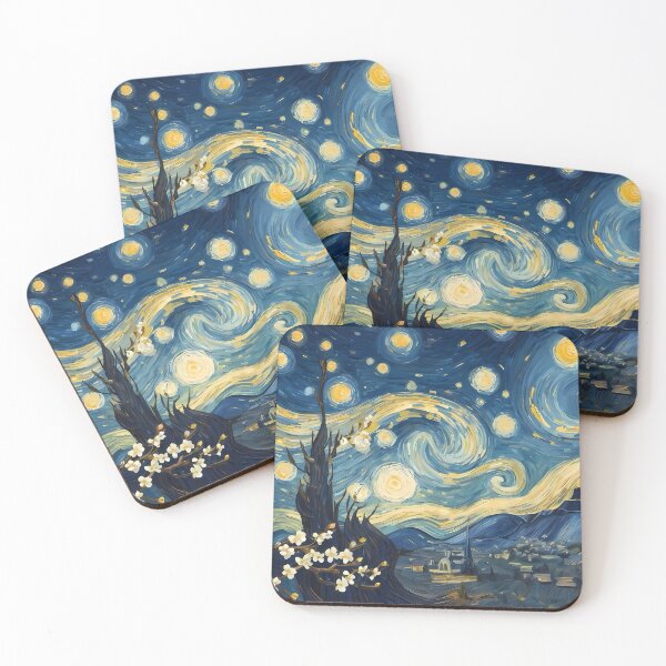 Item preview, Dutch Masters Starry Night Van Gogh Visions A-5 designed and sold by MastersInColor.