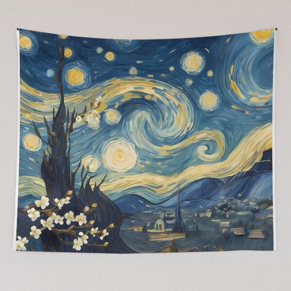Item preview, Dutch Masters Starry Night Van Gogh Visions A-5 designed and sold by MastersInColor.