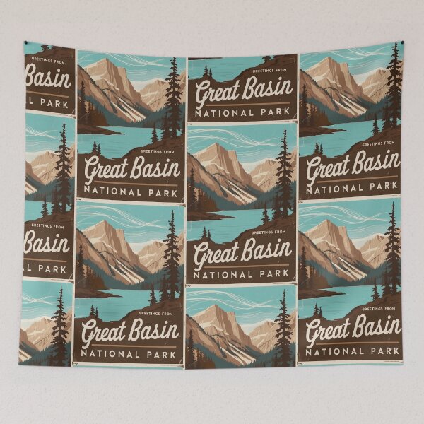 Item preview, Great Basin National Park Postcard Vintage Retro Travel Vintage designed and sold by TravelPostcardGems.