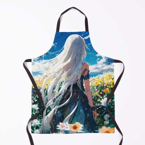 Item preview, Cute white hair designed and sold by Mooo6.