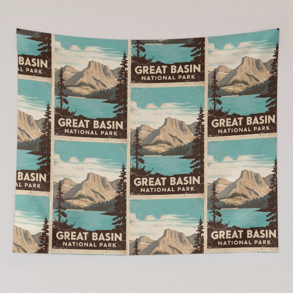 Item preview, Great Basin National Park Postcard Vintage Retro Travel Vintage designed and sold by TravelPostcardGems.