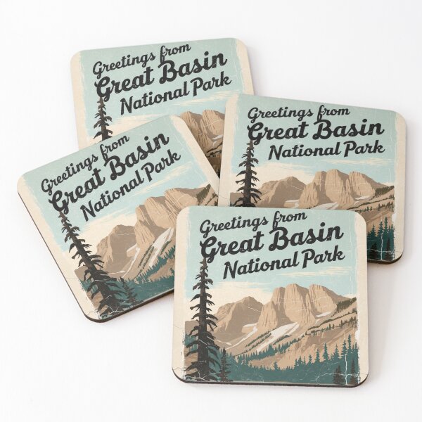Item preview, Great Basin National Park Postcard Vintage Retro Travel Vintage designed and sold by TravelPostcardGems.