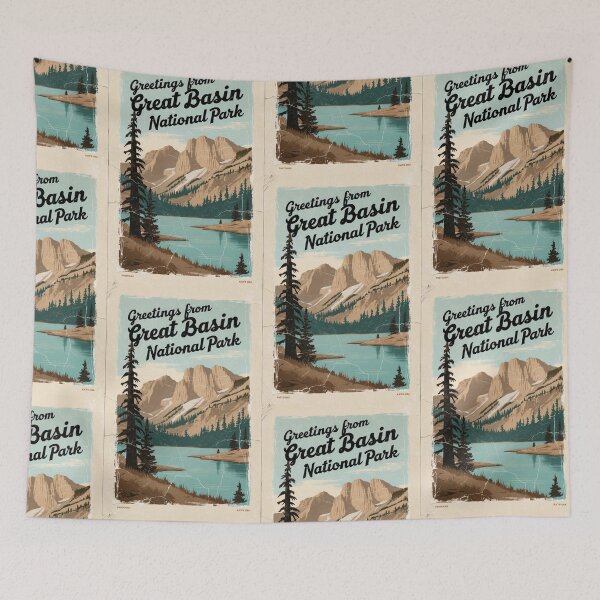 Item preview, Great Basin National Park Postcard Vintage Retro Travel Vintage designed and sold by TravelPostcardGems.