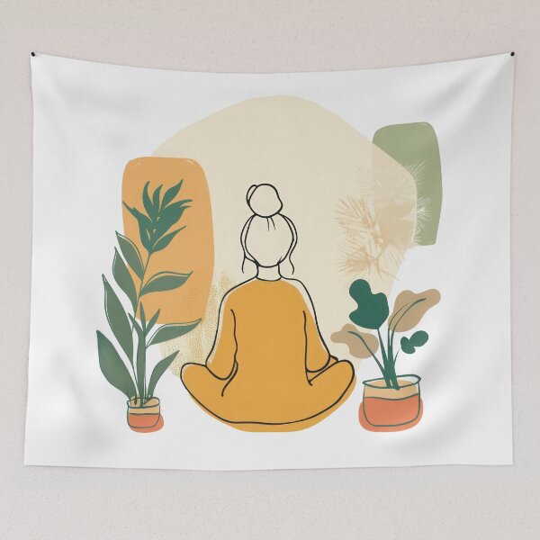 Item preview, Meditation Plant Zen designed and sold by TAbstract.