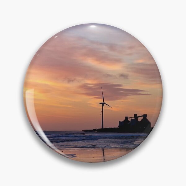 Item preview, Sunrise over Cambois beach designed and sold by Violaman.
