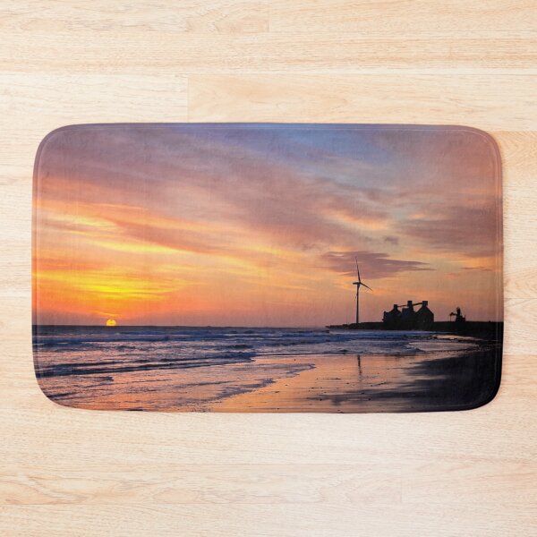 Item preview, Sunrise over Cambois beach designed and sold by Violaman.
