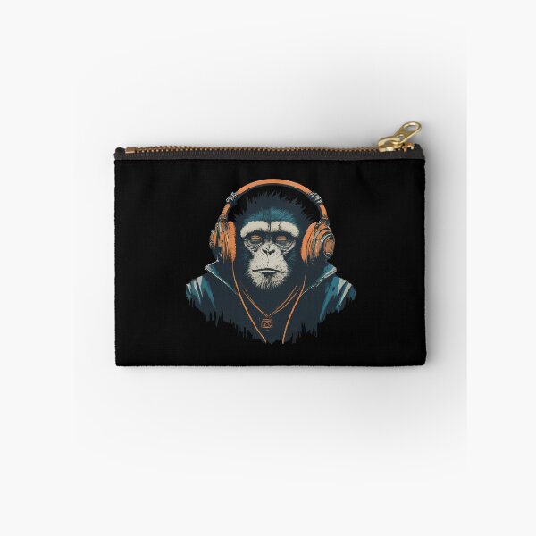 Item preview, Banksy DJ Monkey Thinker with Headphones designed and sold by hamishby.