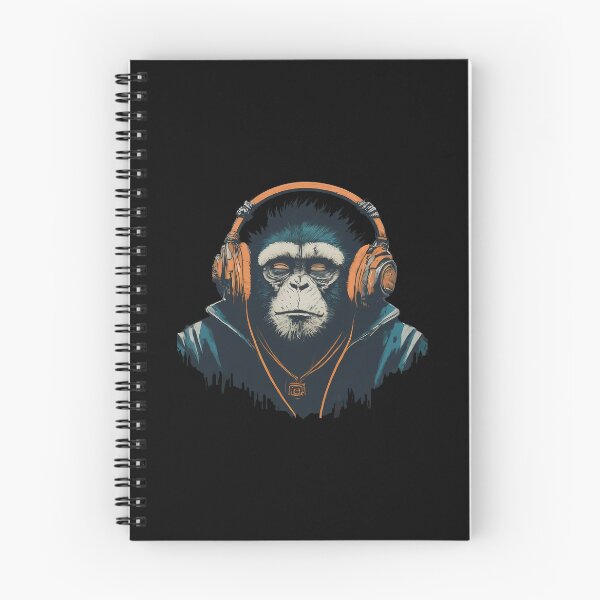 Item preview, Banksy DJ Monkey Thinker with Headphones designed and sold by hamishby.