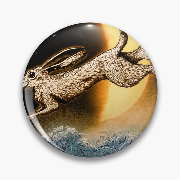 Item preview, Hare and Half Moon designed and sold by ElderIslesPress.