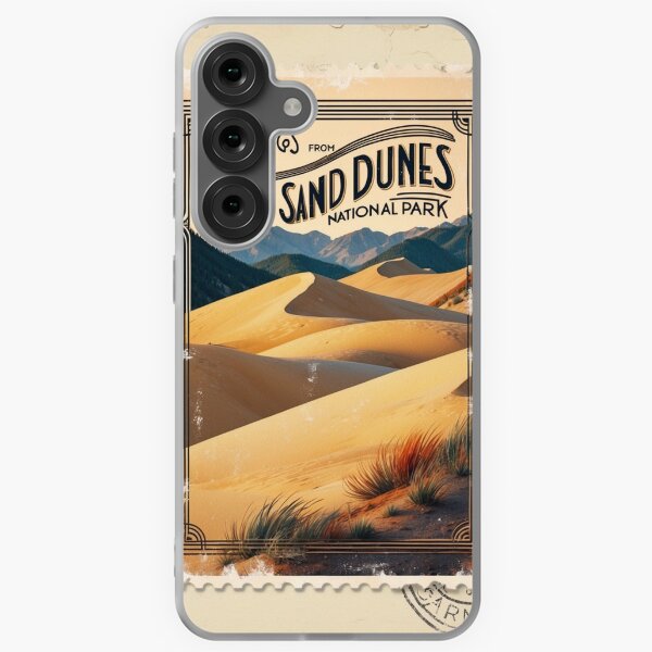 Item preview, Great Sand Dunes National Park Postcard Vintage Retro Travel Vintage designed and sold by TravelPostcardGems.