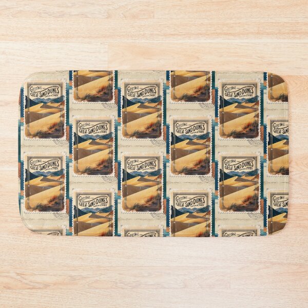 Item preview, Great Sand Dunes National Park Postcard Vintage Retro Travel Vintage designed and sold by TravelPostcardGems.