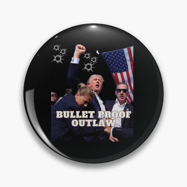 Item preview, Trump the bullet proof outlaw designed and sold by Viviglow.