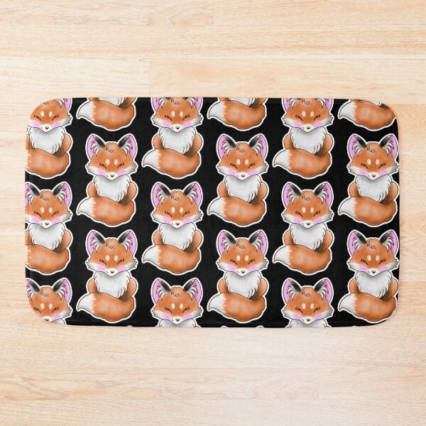 Item preview, Kawaii red fox designed and sold by NikiiNeko.