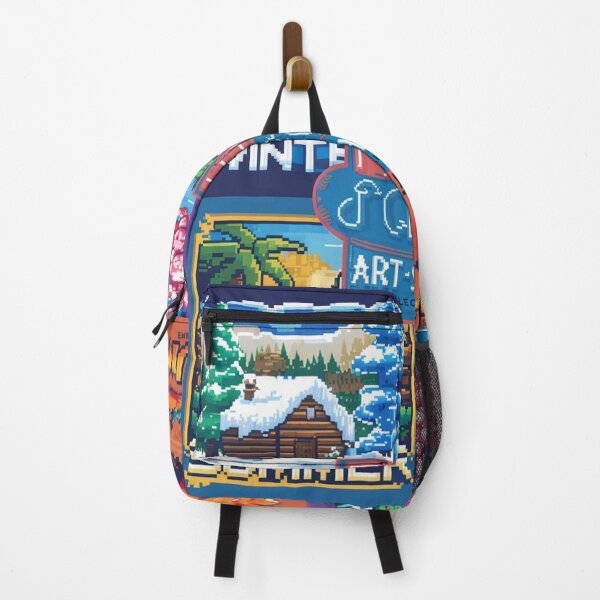Item preview, "Pixel Seasons: Collectible Featuring Vibrant Pixel Art Landscapes" designed and sold by merve02shop.