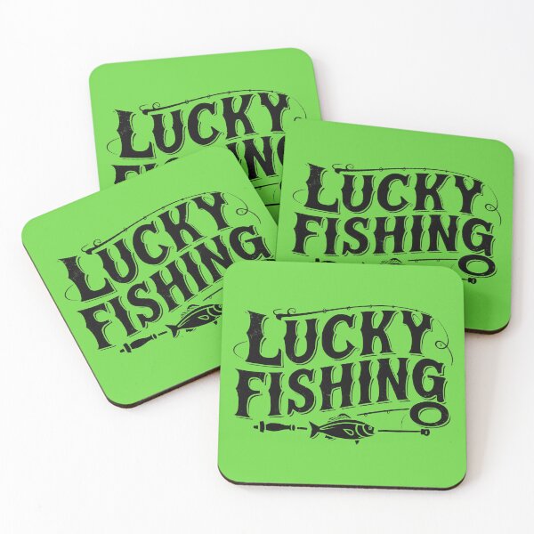 Item preview, Lucky Fishing. designed and sold by MyHappyArtShop.