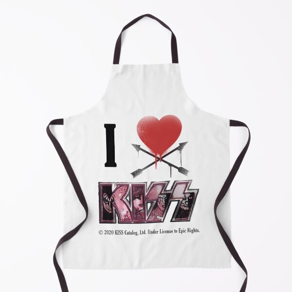 Artikelvorschau, I Love Kiss, Geschenk für Kiss-Fan, Rock and Roll entworfen und verkauft von Jessiecrow87.