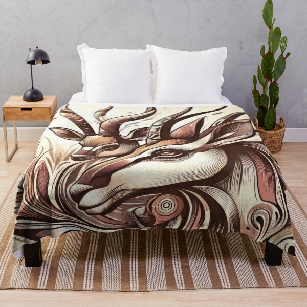 Item preview, Antelope Artistic design designed and sold by CattyCornerPOD.