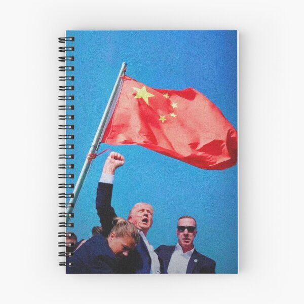 Item preview, Trump China flag fist  designed and sold by Chinacpshop1.