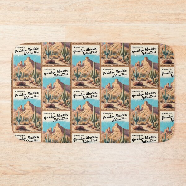 Item preview, Guadalupe Mountains National Park Postcard Vintage Retro Travel Vintage designed and sold by TravelPostcardGems.