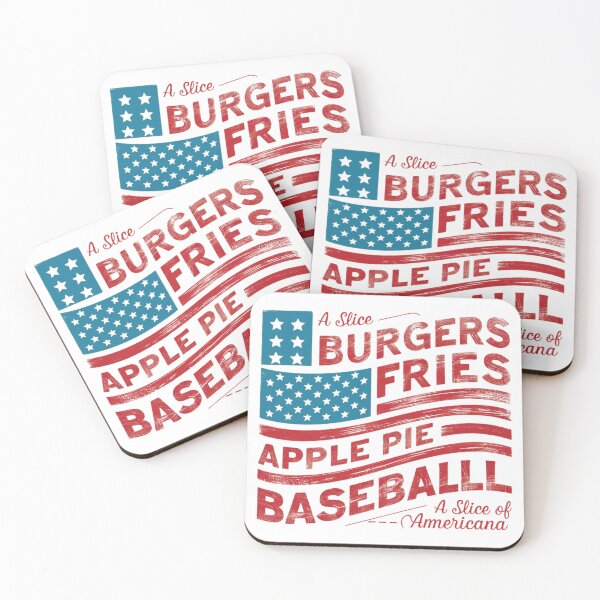 Item preview, Typographic American Food Culture Flag - A Slice of Americana designed and sold by AmziLife.