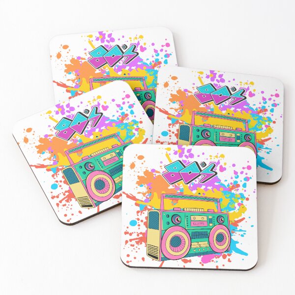 Item preview, 80s Boombox Splatter Paint designed and sold by Creastore.