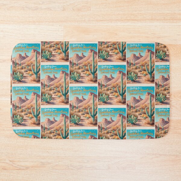 Item preview, Guadalupe Mountains National Park Postcard Vintage Retro Travel Vintage designed and sold by TravelPostcardGems.