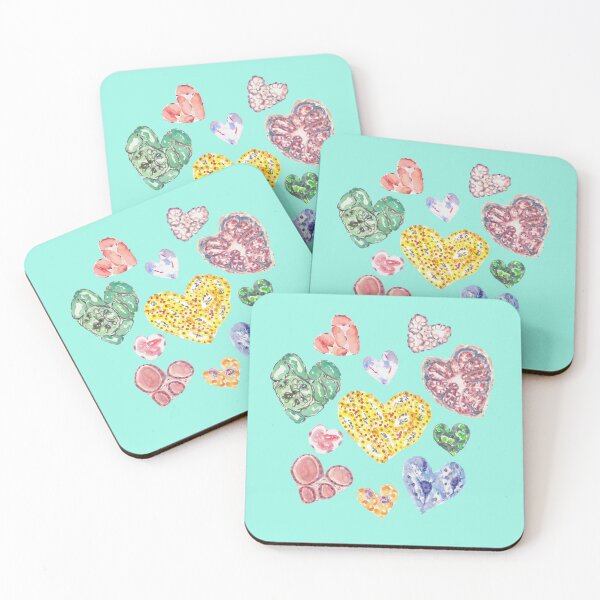 Item preview, Histology Hearts designed and sold by DrTeebu.