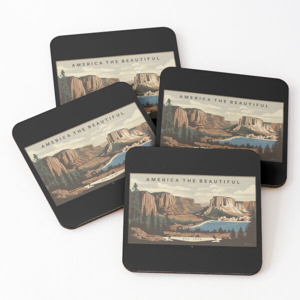 Item preview, America the Beautiful - National Park Wonders designed and sold by AmziLife.