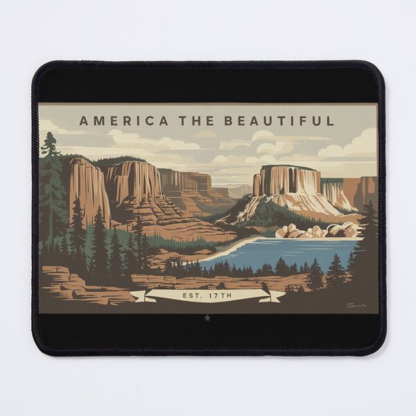 Item preview, America the Beautiful - National Park Wonders designed and sold by AmziLife.