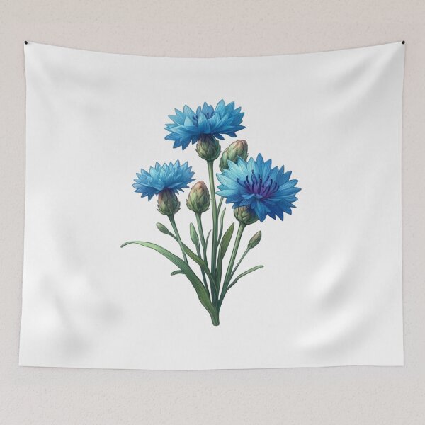 Item preview, Charming Cornflower designed and sold by Blink Art Studio.