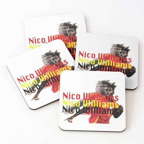 Item preview, Nico Williams Football Spain  designed and sold by Lifeforceprints.