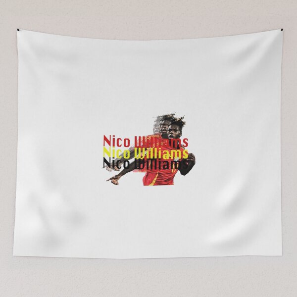 Item preview, Nico Williams Football Spain  designed and sold by Lifeforceprints.