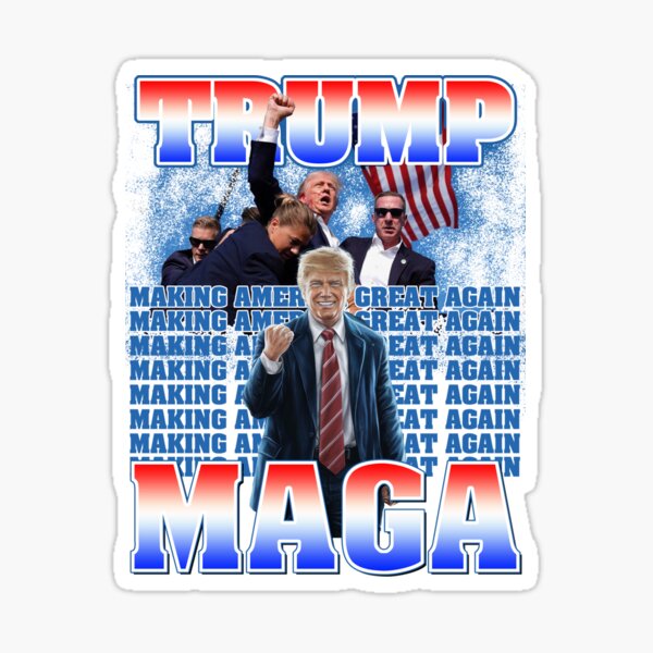 Trump MAGA Sticker