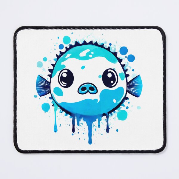 Item preview, Cartoon puffer fish 1 designed and sold by GRACIART-FR.