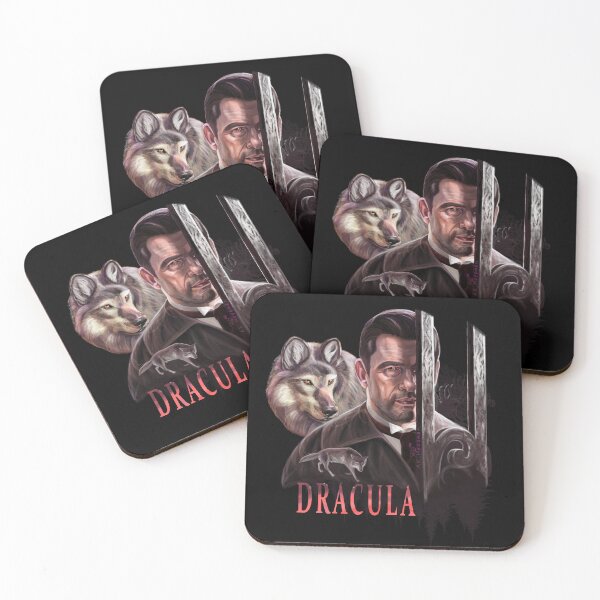Item preview, Claes Bang Dracula With The Wolves Painting 1 of 2 designed and sold by AK-Hevonen.