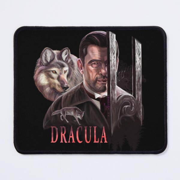 Item preview, Claes Bang Dracula With The Wolves Painting 1 of 2 designed and sold by AK-Hevonen.