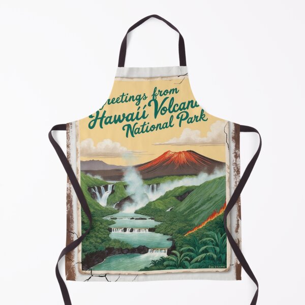 Item preview, Hawaii Volcanoes National Park Postcard Vintage Retro Travel Vintage designed and sold by TravelPostcardGems.