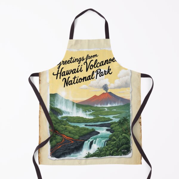 Item preview, Hawaii Volcanoes National Park Postcard Vintage Retro Travel Vintage designed and sold by TravelPostcardGems.