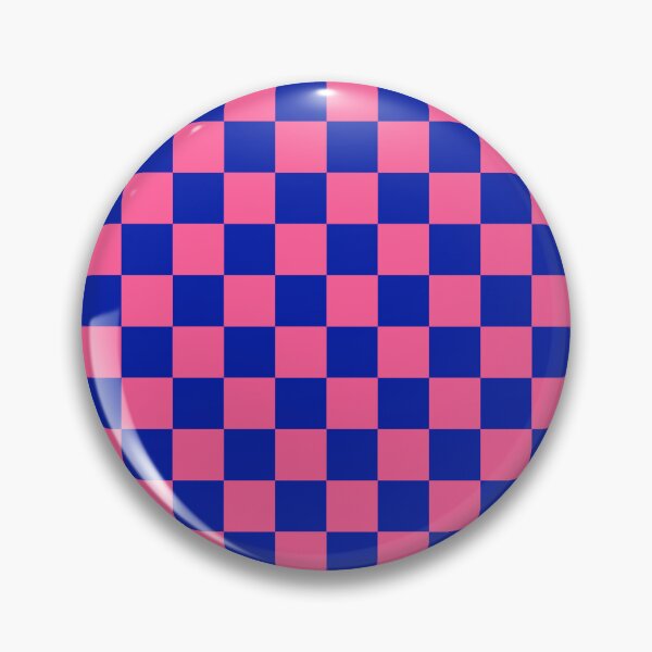 Item preview, Pink Blue Checker Pattern Design designed and sold by PatternTitan.