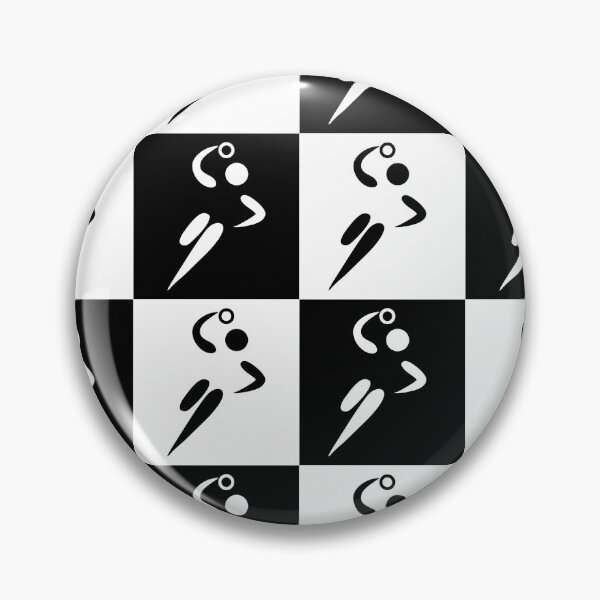 Item preview, Olympic Sports Series Classic Art Black & White European Team Handball designed and sold by Felipe G Studio.