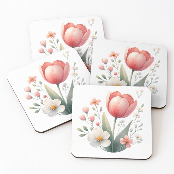 Item preview, Elegant Tulip designed and sold by Blink Art Studio.