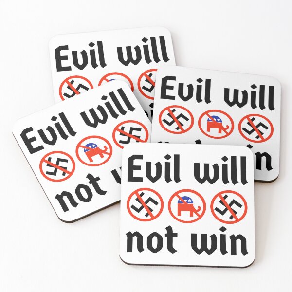 Item preview, Evil will not win.  designed and sold by Rachel the Artist .