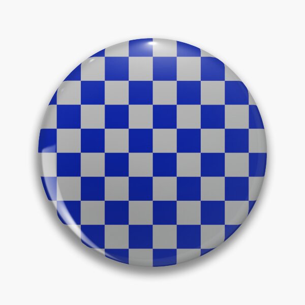Item preview, Grey Blue Checker Pattern Design designed and sold by PatternTitan.