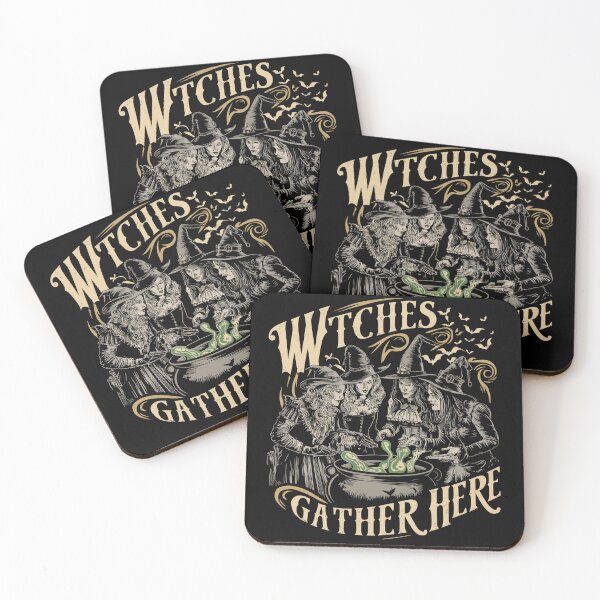Item preview, Funny Halloween Witches Gather Here Mystical Apparel Outfit designed and sold by Kuki-shop.