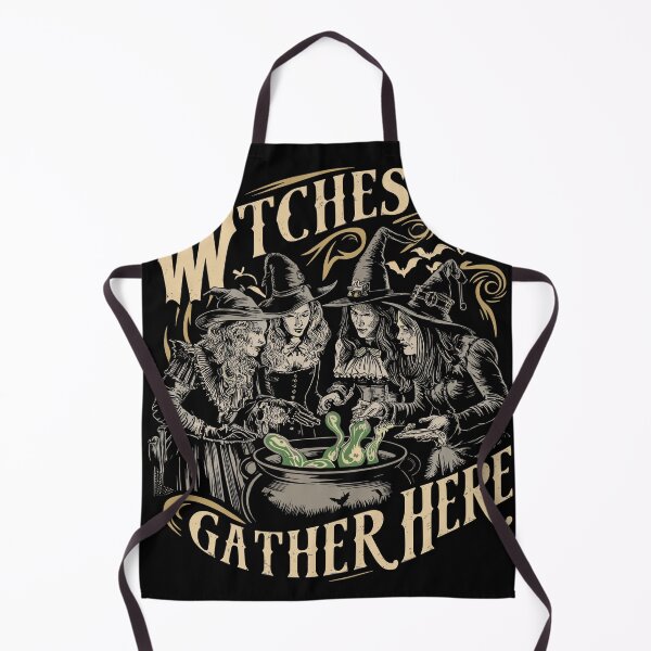 Item preview, Funny Halloween Witches Gather Here Mystical Apparel Outfit designed and sold by Kuki-shop.