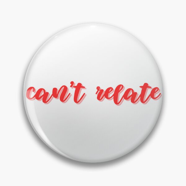Item preview, CAN'T RELATE Sticker designed and sold by rrroza.