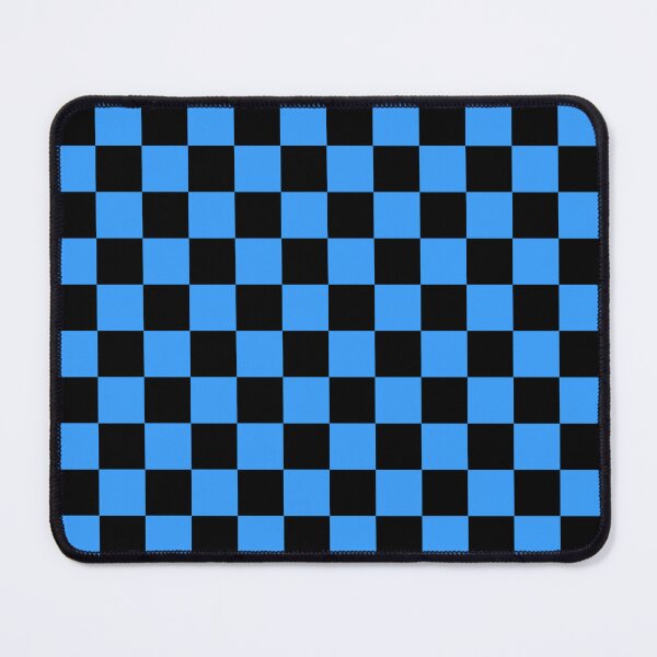 Item preview, Blue Black Checker Pattern designed and sold by PatternTitan.